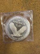2 Ounce Silver Round