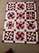 Hand Made VT Memorial Quilt Panel Wall Hanging