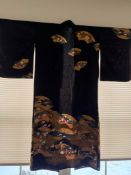 Black and Gold Kimono