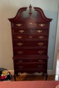 Basset 9 Drawer Highboy