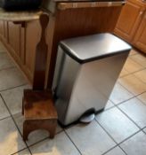 Simple Human Stainless Steel Trash Can