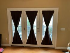 Set of 3 Curtanin Panels