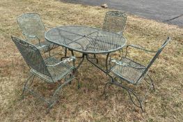 Wrought Iron Patio Set