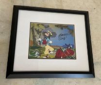 Signed Walt Disney Framed Print, 