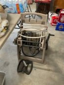 Rubber Hose on Reel Cart