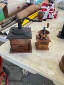 Vintage Coffee Grinders