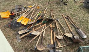 Lot of Yard Tools