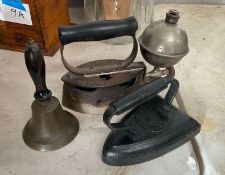 2 Antique Irons
