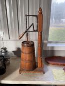 Antique Wooden Butter Churn