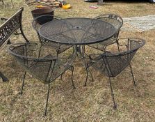 Wrought Iron Patio Set