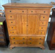 Wooden Entertainment Cabinet