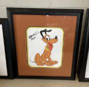 Signed Walt Disney Framed Print, 