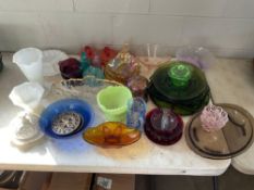 Lot of Decorative Glassware