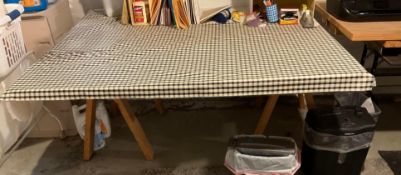 Sawhorses with Tabletop