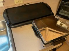 2 Electric Griddles