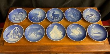 Set of Vintage Bing & Grondahl Mother's Day Plates