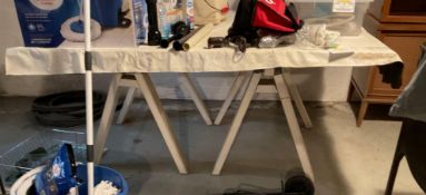 Sawhorses with Tabletop
