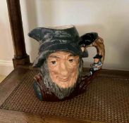 Royal Doulton Rip Van Winkle Signed Toby Jug
