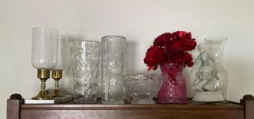 Group of Decorative Glassware