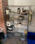 5 Tier Metal Shelf