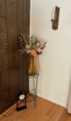 Group of Decorative Living Room Items