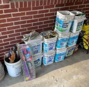 Large Lot of Tools and Sanding Supplies