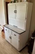 Vintage Sellers Kitchen Hutch Cabinet
