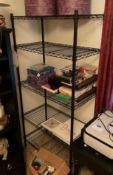 2 Metal Shelves