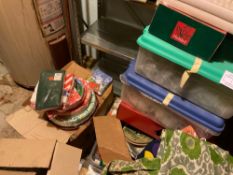 Christmas Decorations and Totes