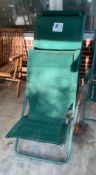 Set of 6 Folding Sling Patio Chairs