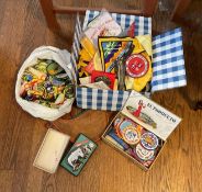 Group of Boy Scout Badges and Other Vintage Items