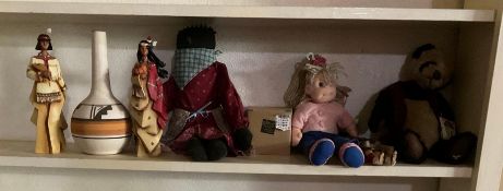 Vintage Dolls and Native American Inspired Pieces