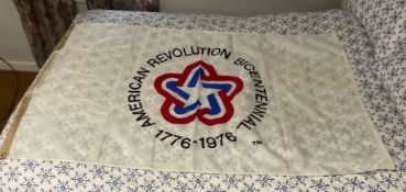 Vintage American Revolution Bicentennial Flag