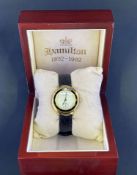 Limited Edition Hamilton Spur 18K Yellow Gold Ladies Wrist Watch