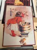 Vintage Style Reproduction Prints and Metal Signs