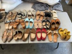 17 Pair Women's Shoes Size 8.5