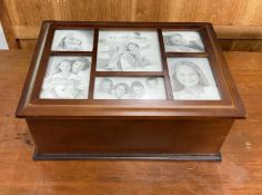 Wooden Photo box