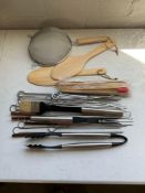Grill Set with Skewers and Pizza Paddles