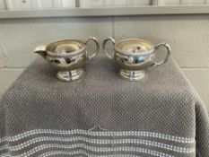 Fisher Sterling Silver Cream and Sugar Set
