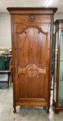 Antique French Fruitwood Bonnetiere