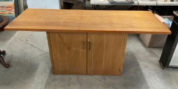 Large Desk/Cutting Table with Storage
