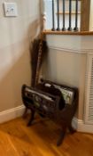 Butler Wood Magazine Rack