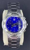 TAG Heuer Kirium Chronograph CL1112 Blue Dial 40mm Quartz Men's Watch