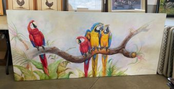 Original Gallery Wrapped Painting Signed L. Griffon