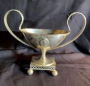 JE Caldwell Sterling Silver Empire Style Salt Cellar