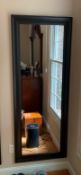 Wood Framed Wall Mirror