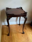 Pair of Antique Louis XV Style Side Tables with Acanthus Detail