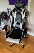 S-Racer Gaming Chair on Casters