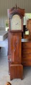 Pre Civil War Seth Thomas Antique Wooden Grandfather Clock