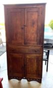 Antique Primitive Pantry Cabinet